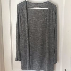 Gray Gap sweater jacket